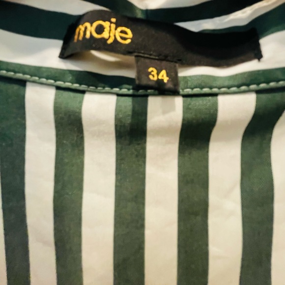 Maje Striped Mini Dress. Worn 3x. - Picture 2 of 3